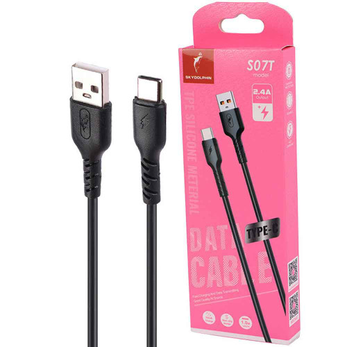 کابل اسکای دلفین مدل SKYDOLPHIN S07T TYPE-C طول 1 متر