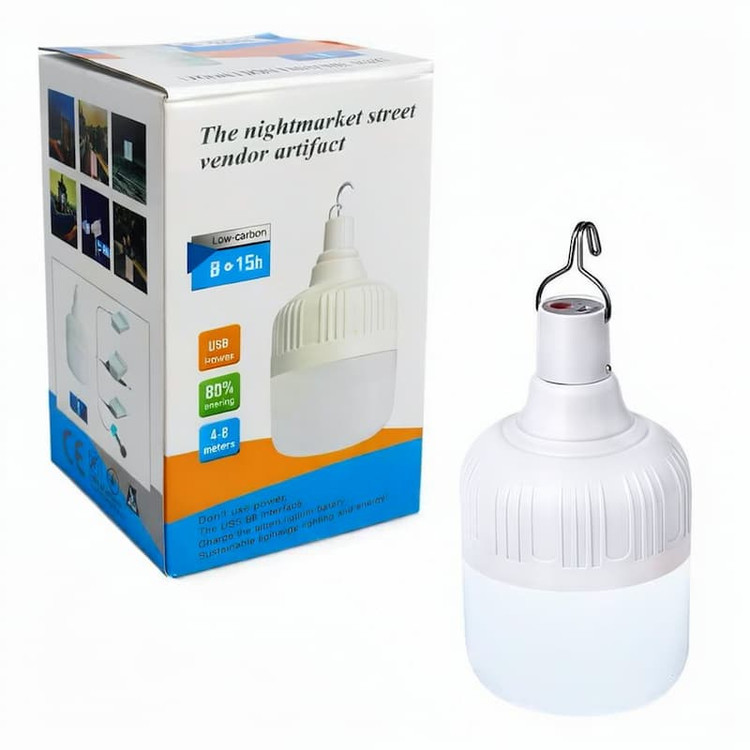 چراغ اضطراری شارژی مدل LED 100W