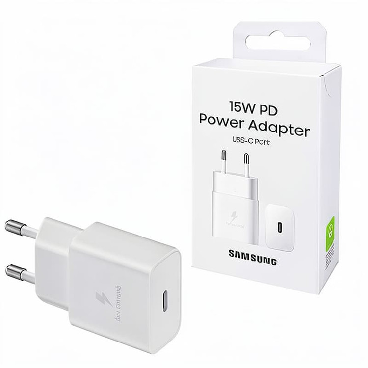کلگی شارژر سامسونگ مدل SAMSUNG EP-T1510 15W 2-Pin سفید