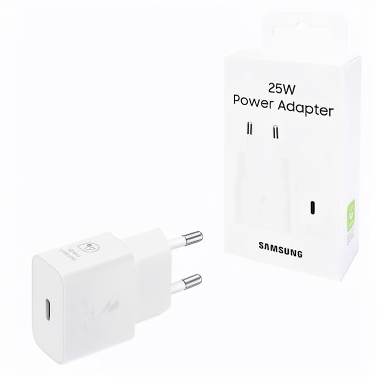 کلگی شارژر سامسونگ مدل SAMSUNG EP-T2510 25W 2-Pin سفید