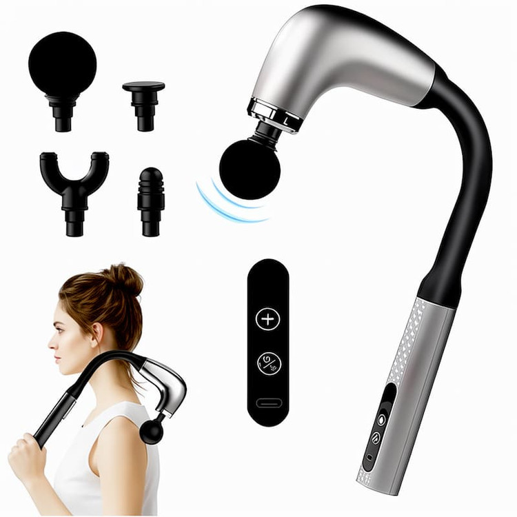 ماساژور تفنگی دسته بلند FASCIAL GUN BLUE PACK