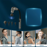 ماساژور تفنگی دسته بلند FASCIAL GUN BLUE PACK