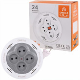 رابط برق چهار خانه امگا مدل OMEGA R4500 جمع شونده طول 5 متر