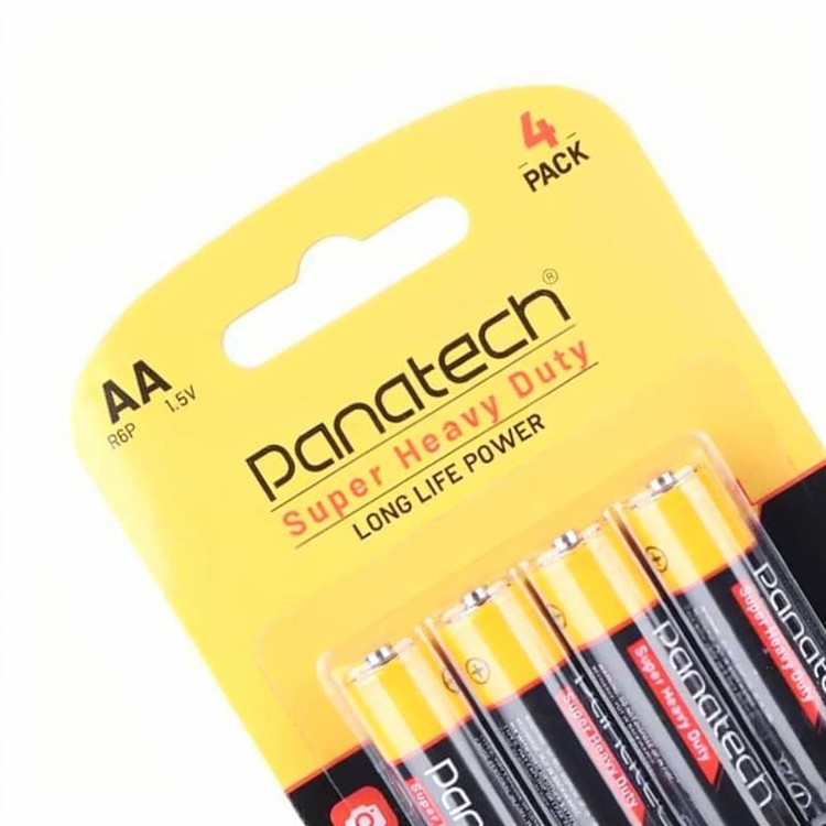 باتری ساده قلمی پاناتک 4 کارتی PANATECH AA