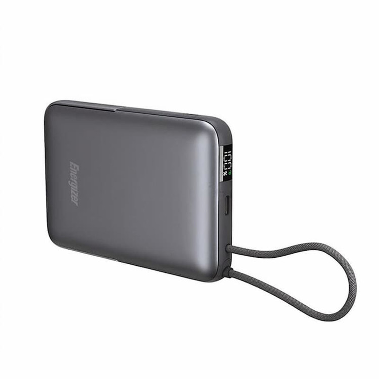 پاوربانک انرجایزر مدل Energizer QM10020PQ 10000mAh 22.5W طوسی