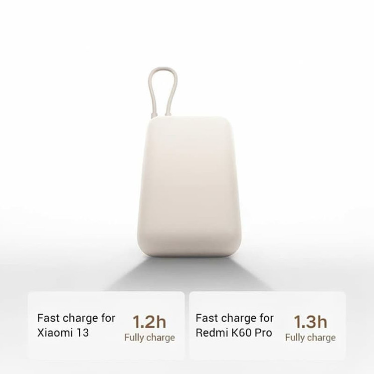 پاوربانک شیائومی مدل XIAOMI P15ZM 10000mAh 22.5W سفید