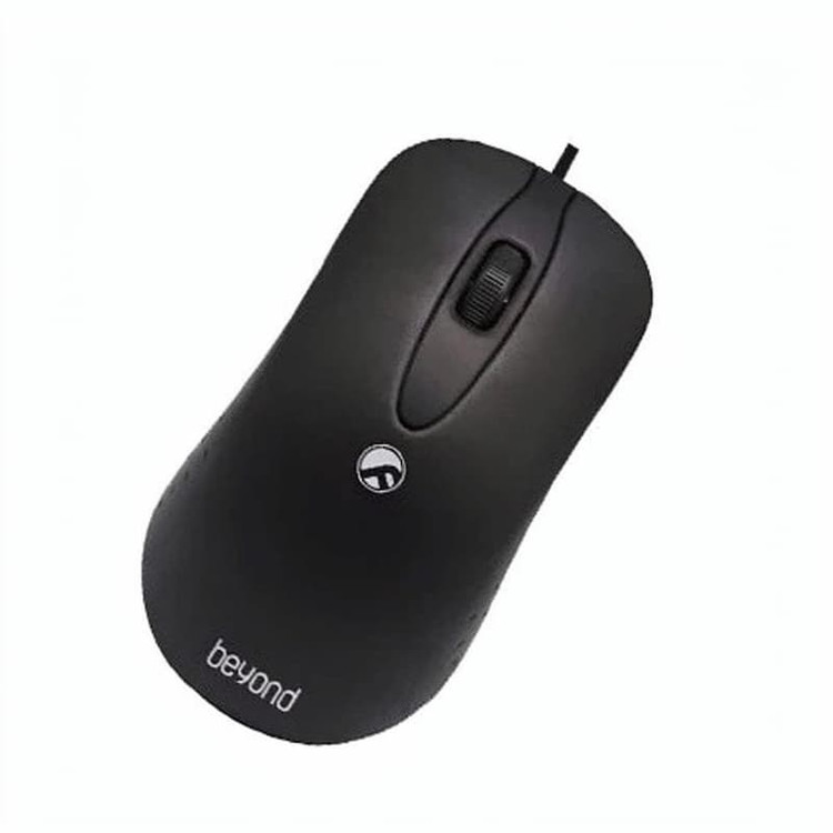 ماوس سیم دار بیاند مدل BEYOND BM-1077 مشکی
