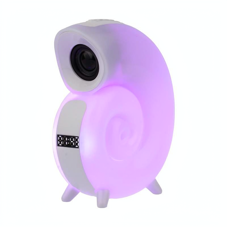 اسپیکر پرتابل و چراغ خواب مدل CONCH N63 RGB فانتزی حلزونی