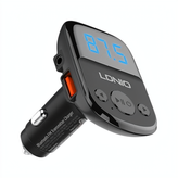 شارژر فندکی و FM Player بلوتوث LDNIO مدل C706Q ویژگی 25W