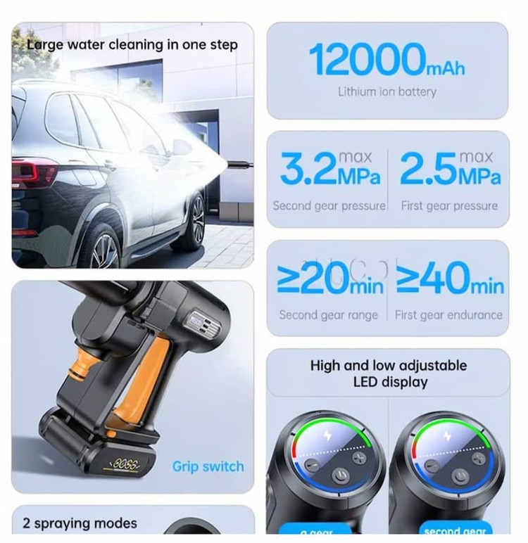 کارواش یسیدو مدل YESIDO Car Pressure Washer VC18