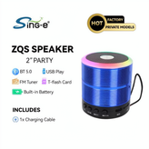 اسپیکر Sing-e مدل WS-887 RGB ویژگی چراغدار