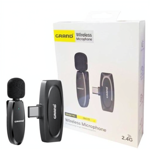 میکروفن بی سیم گرند مدل GRAND GM-01