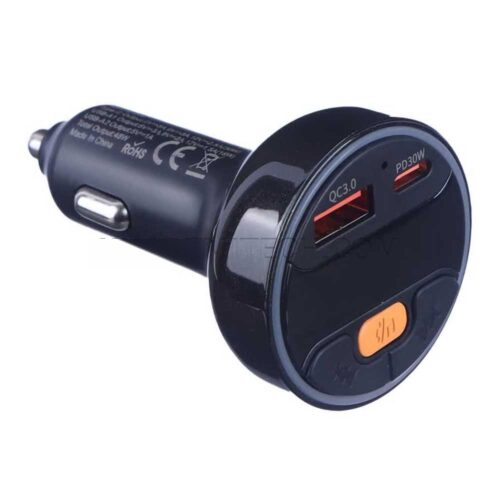 شارژر فندکی و اف ام پلیر هیسکا مدل HISKA Transmitter HCC-338