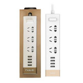 محافظ برق هویت مدل HAVIT HV-A45U 3PORT 4USB