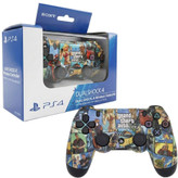 دسته بازی سونی مدل SONY DUALSHOCK PS4 طرح GTA V