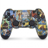 دسته بازی سونی مدل SONY DUALSHOCK PS4 طرح GTA V
