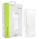 پاوربانک سی بای مدل Saybuuy P2PD Max 20000mAh 65W سفید