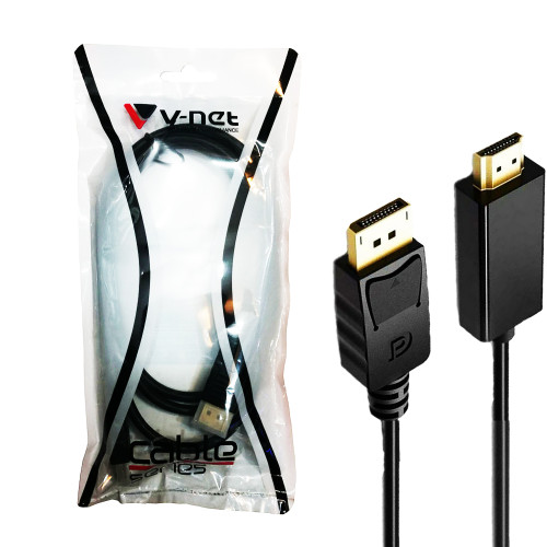 کابل DISPLAY به HDMI وی نت مدل V-net طول 1.5 متر