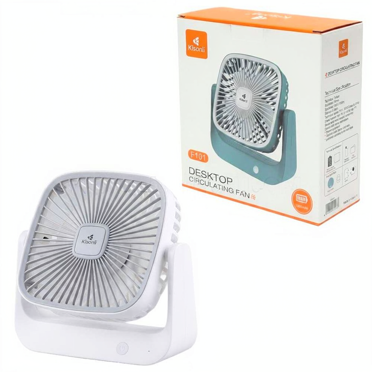 پنکه رومیزی کیسونلی مدل KISONLI F101 سفید