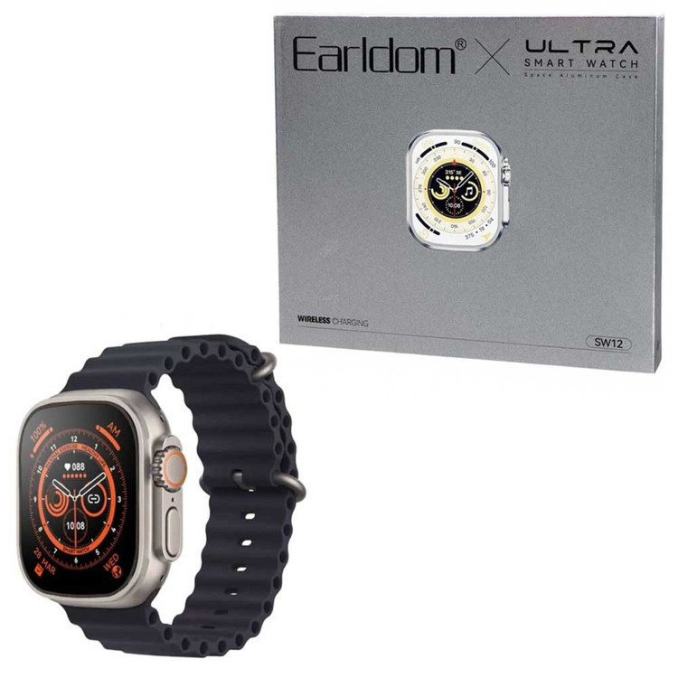 ساعت هوشمند ارلدام مدل EARLDOM ET-SW12 مشکی