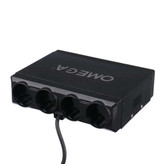 محافظ برق چهار خانه فلزی امگا مدل OMEGA F6000 طول 2 متر