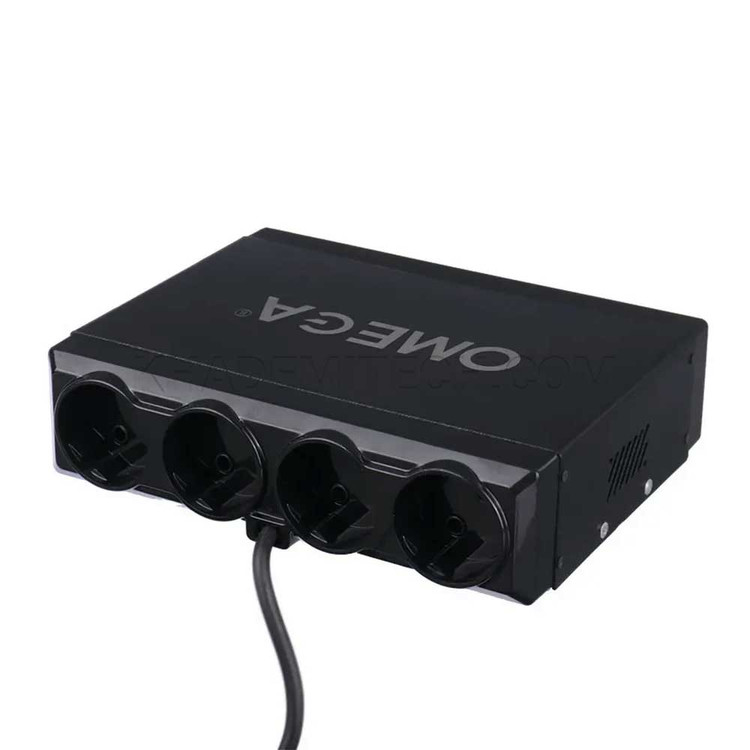 محافظ برق چهار خانه فلزی امگا مدل OMEGA F6000 طول 2 متر