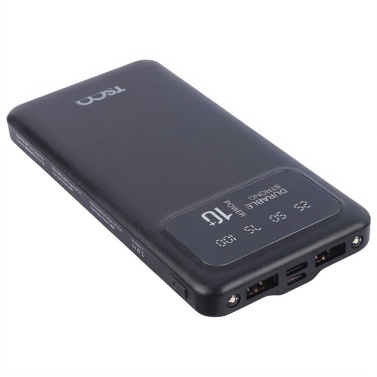 پاوربانک تسکو مدل TSCO TP 807 10000mAh 10.5W مشکی