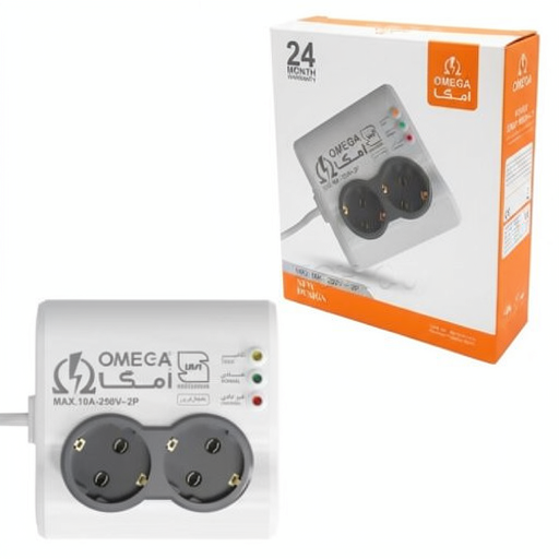 محافظ برق 2 خانه یخچال فریزر صنعتی امگا مدل OMEGA P4100 16A