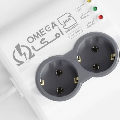 محافظ برق 2 خانه یخچال فریزر صنعتی امگا مدل OMEGA P4100 16A