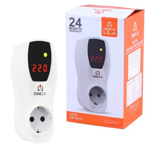 محافظ برق دیجیتال ارت دار کولر امگا مدل OMEGA G1000