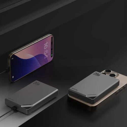 پاوربانک بی سیم گرین لاین مدل GreenLion RAYO 10000mAh 38.5W
