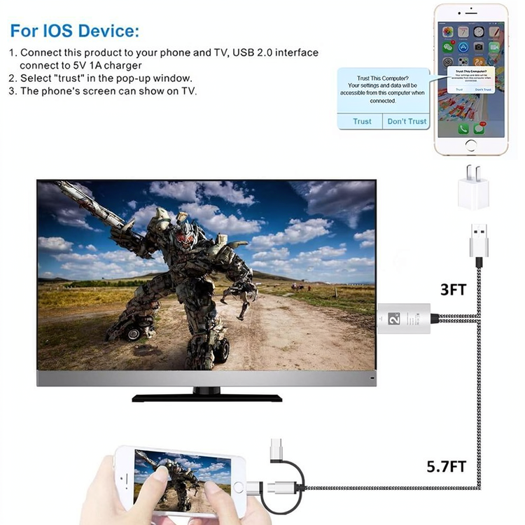 دستگاه انتقال تصویر کابلی نیتو مدل NITU NHI03 HDTV